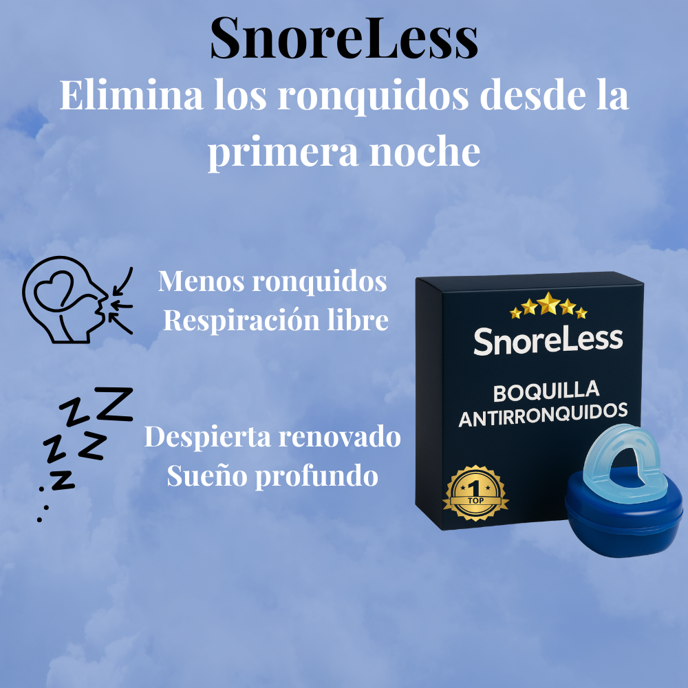 SnoreLess - Anti Snoring Mouthpiece