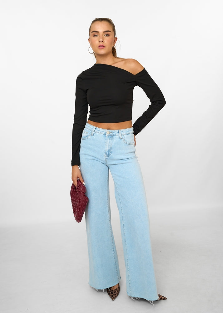 Plunora - One-Shoulder Top Dames