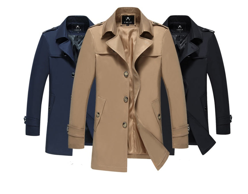 Plunora - Luxe trenchcoat voor heren