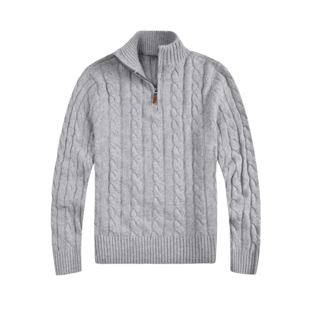 Plunora - Half Zip Sweater - Plunora