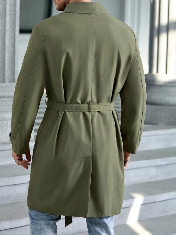 Plunora - Forest Groen Trenchcoat