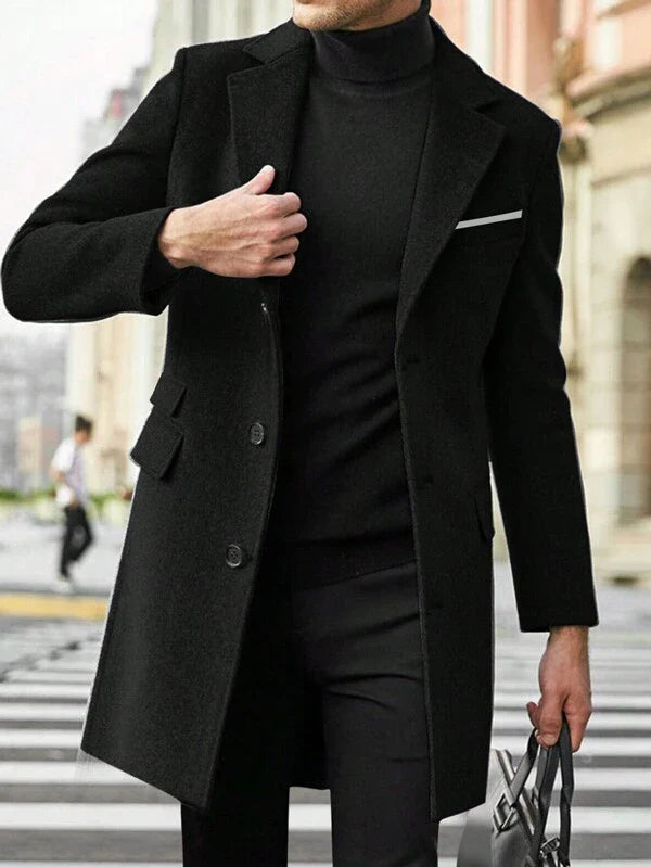 Manfinity Business-casual wool coat