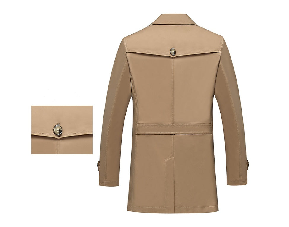 Plunora - Luxe trenchcoat voor heren