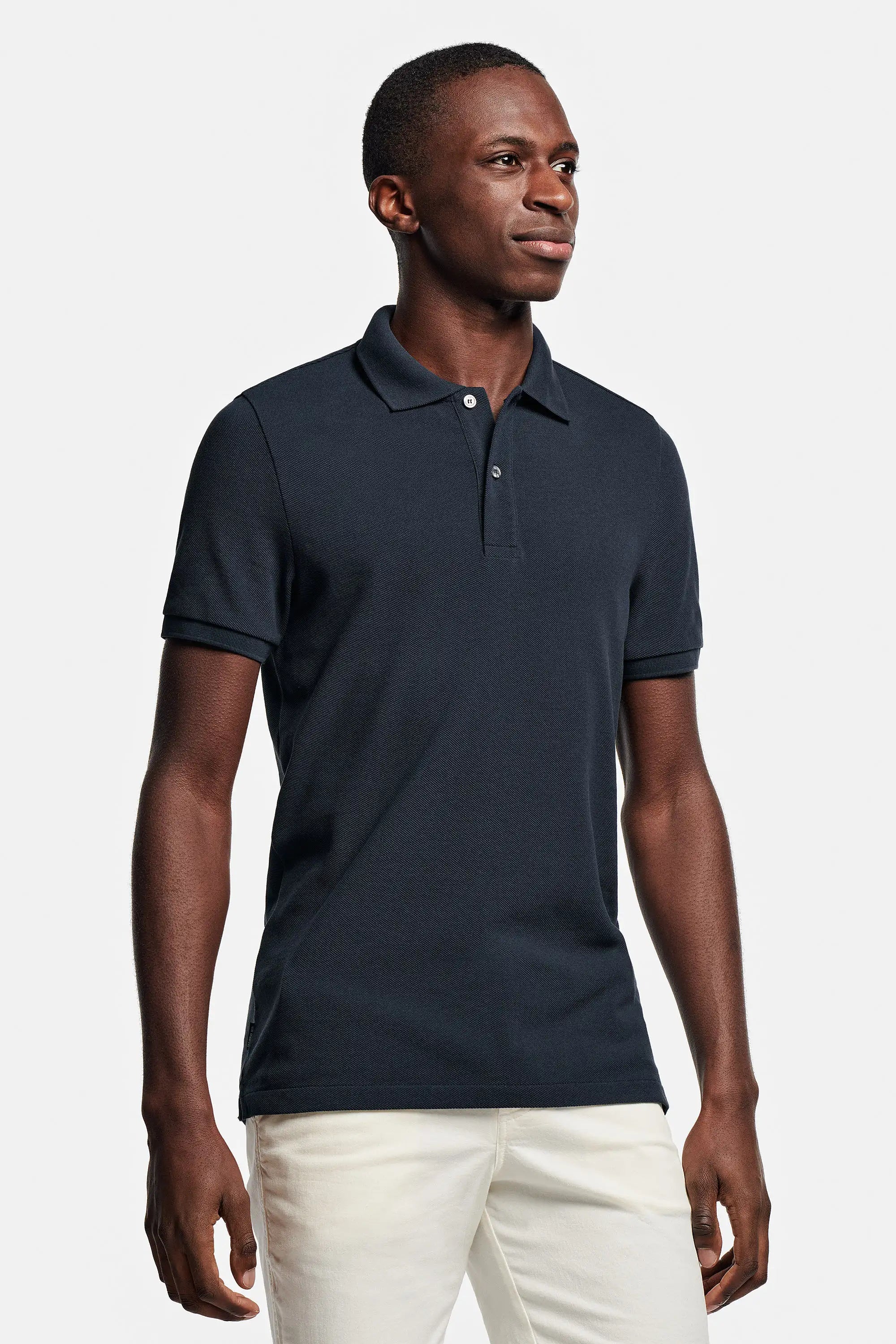 Plunora - Heren Polo Donkerblauw - Plunora