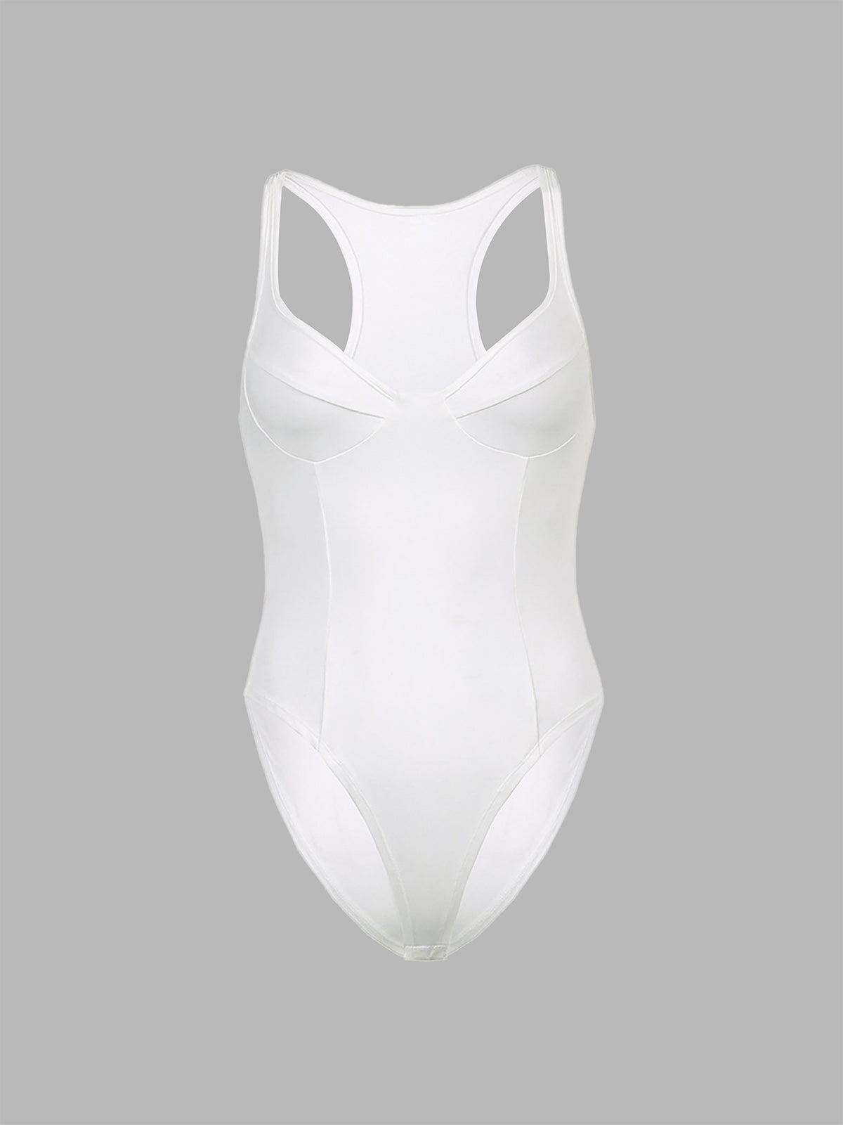 Plunora - Effen Contour Piping Bodysuit