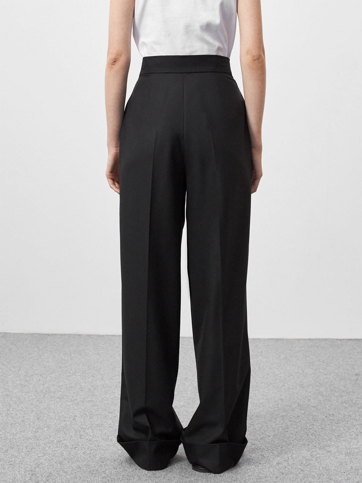 Plunora - Nostalgia Geplooide Wide Leg Broek