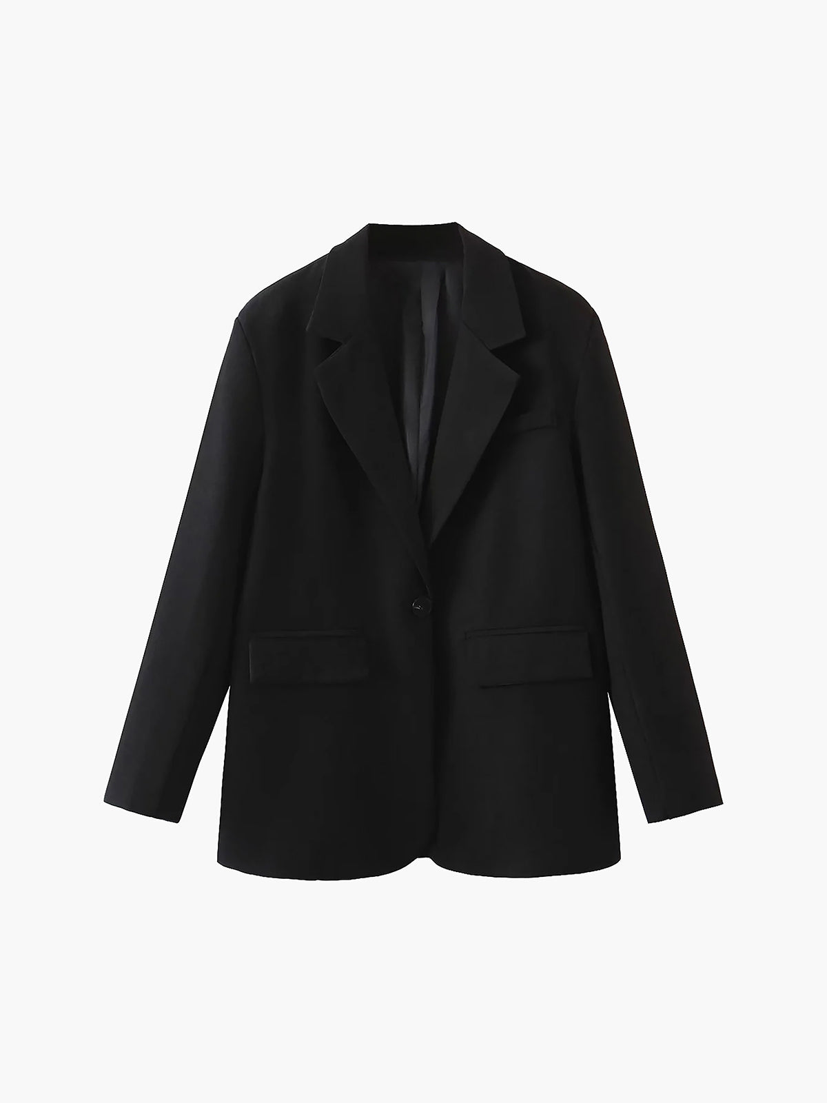 Plunora - Relaxte Enkelrij Blazer voor Vrije Tijd