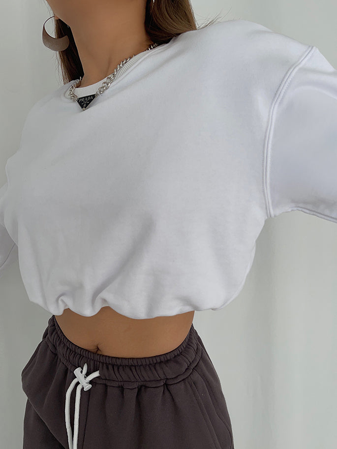 Plunora - Shine On Crop Sweatshirt