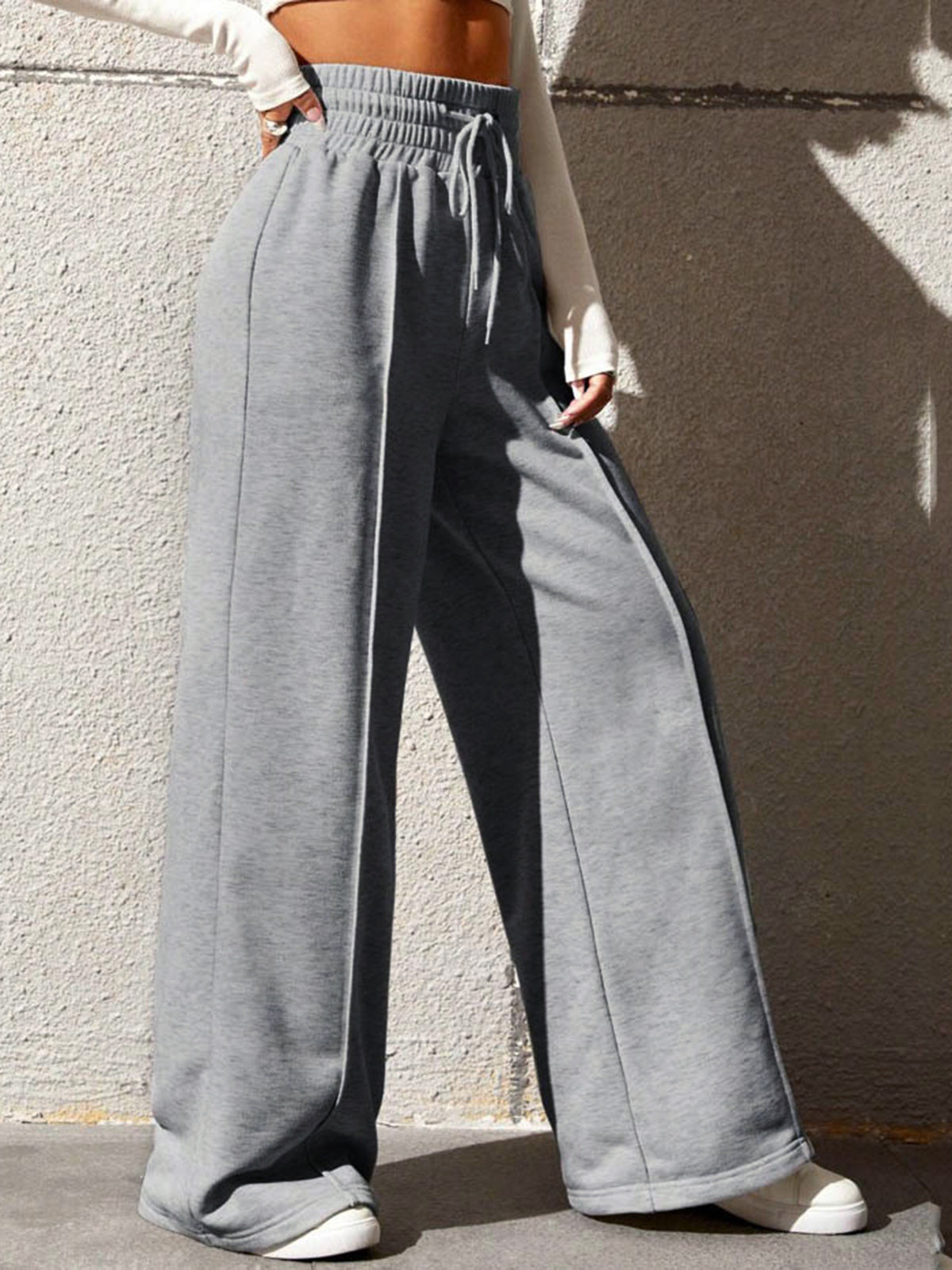 Plunora - City Walk Wide Leg Sweatpants