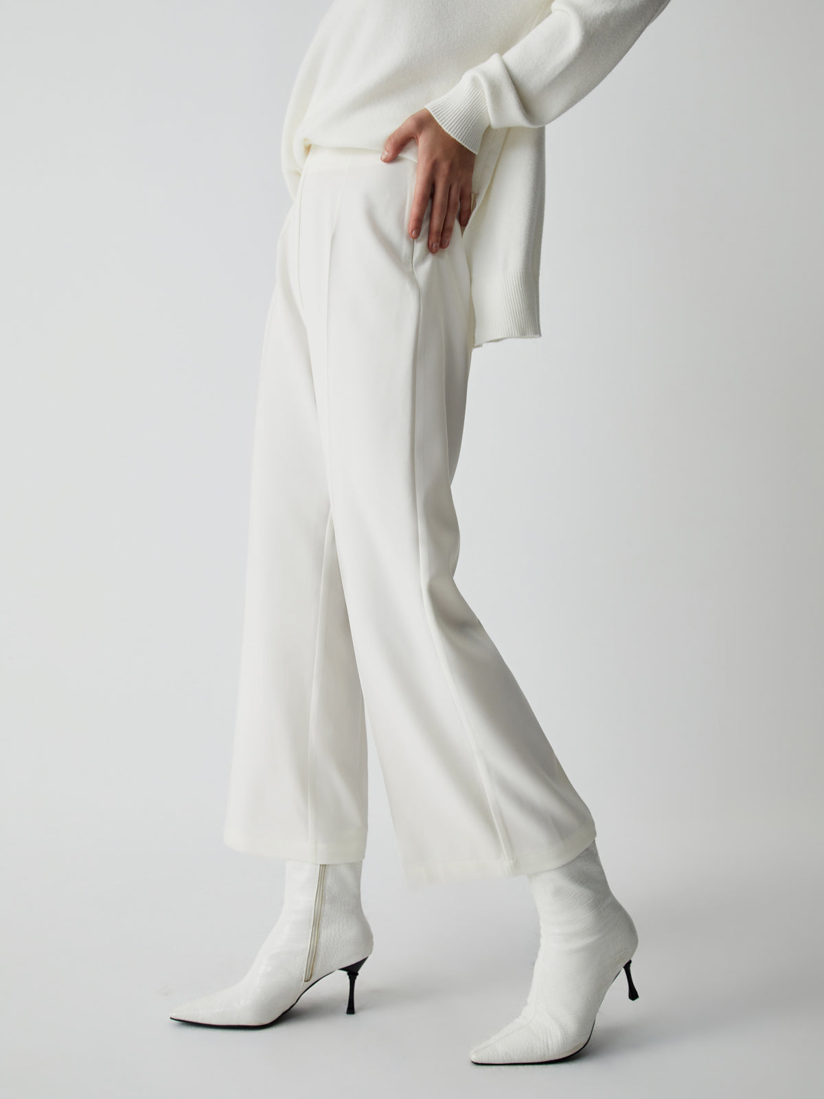 Plunora - Elegante Wide Leg Culotte Broek