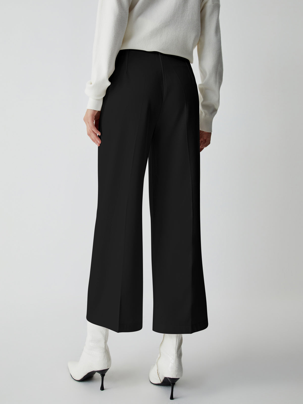 Plunora - Elegante Wide Leg Culotte Broek