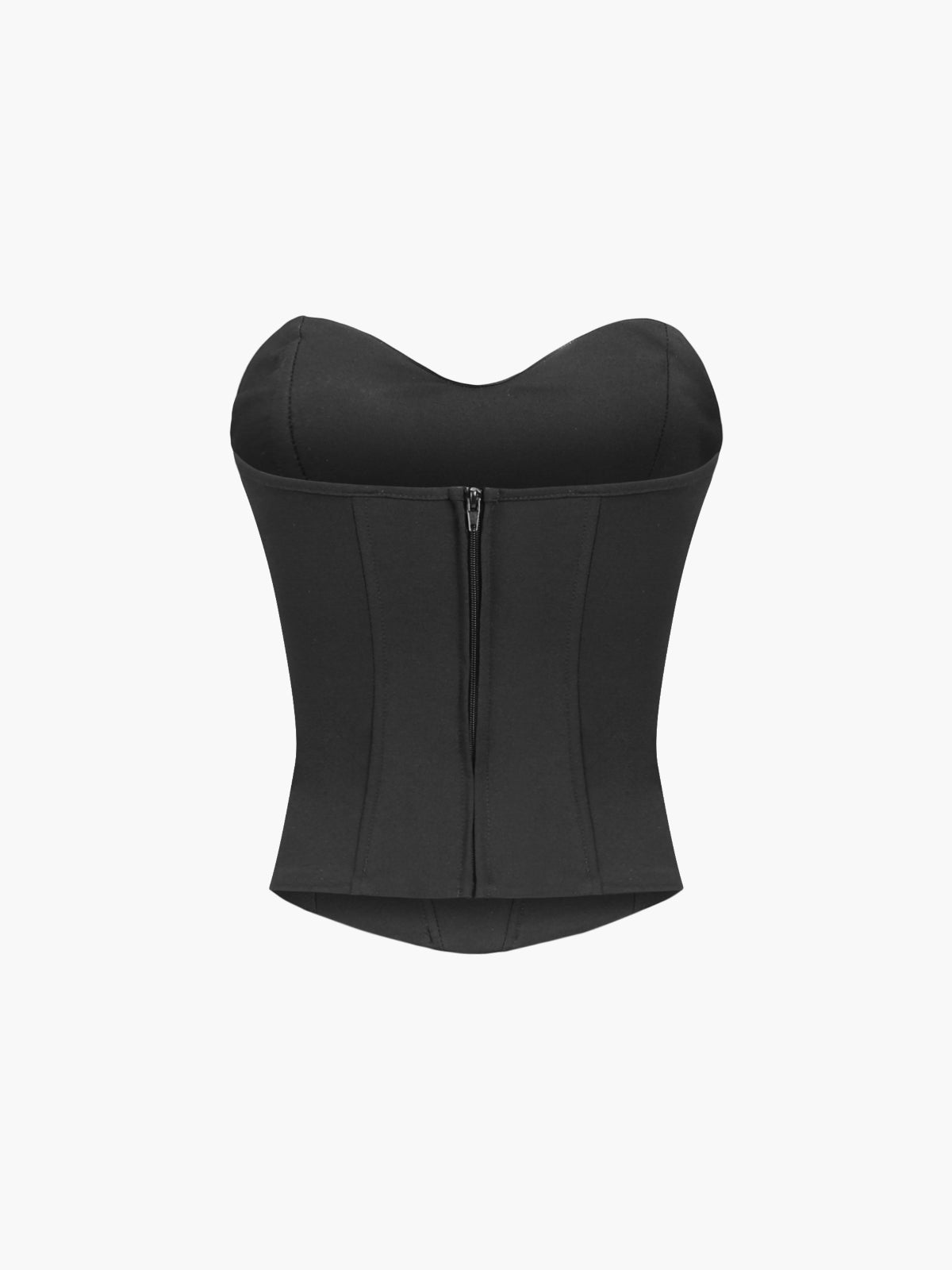 Plunora - Bustier met Rits en Cup Details