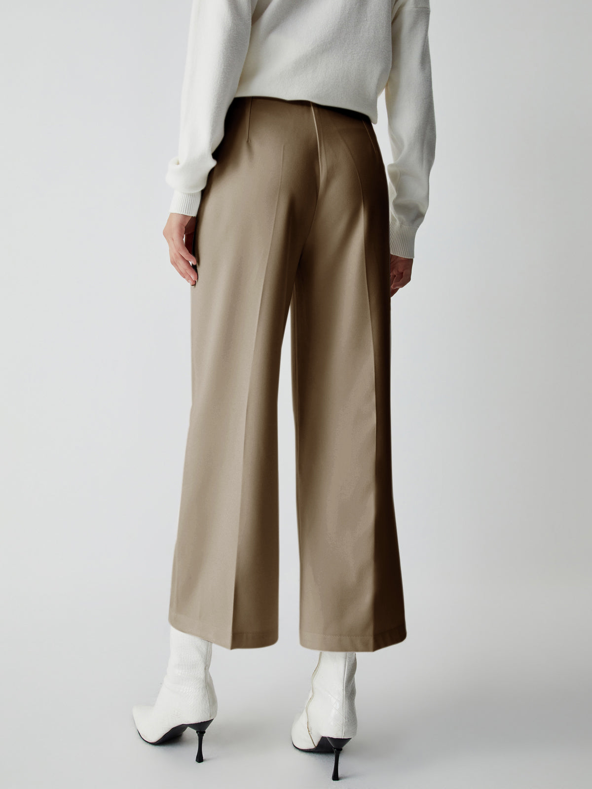 Plunora - Elegante Wide Leg Culotte Broek