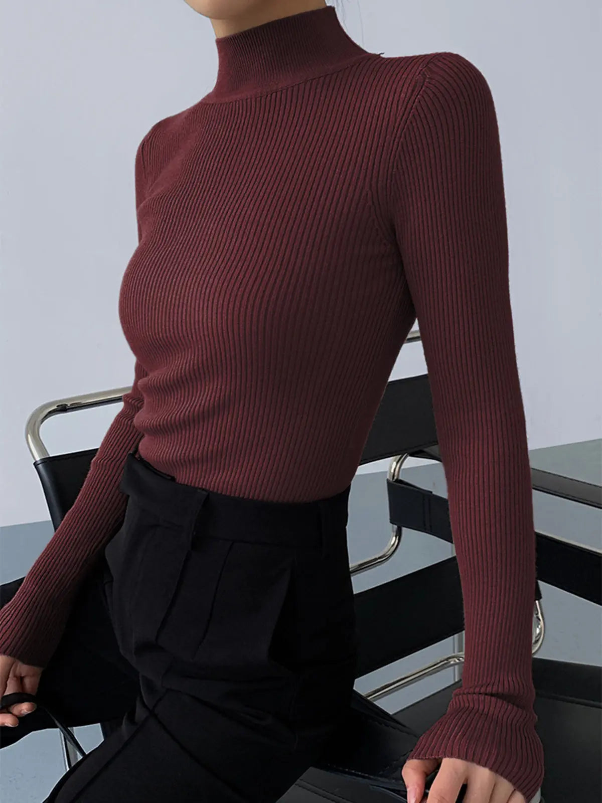 Plunora Longsleeve Top - Casual Comfort - Plunora