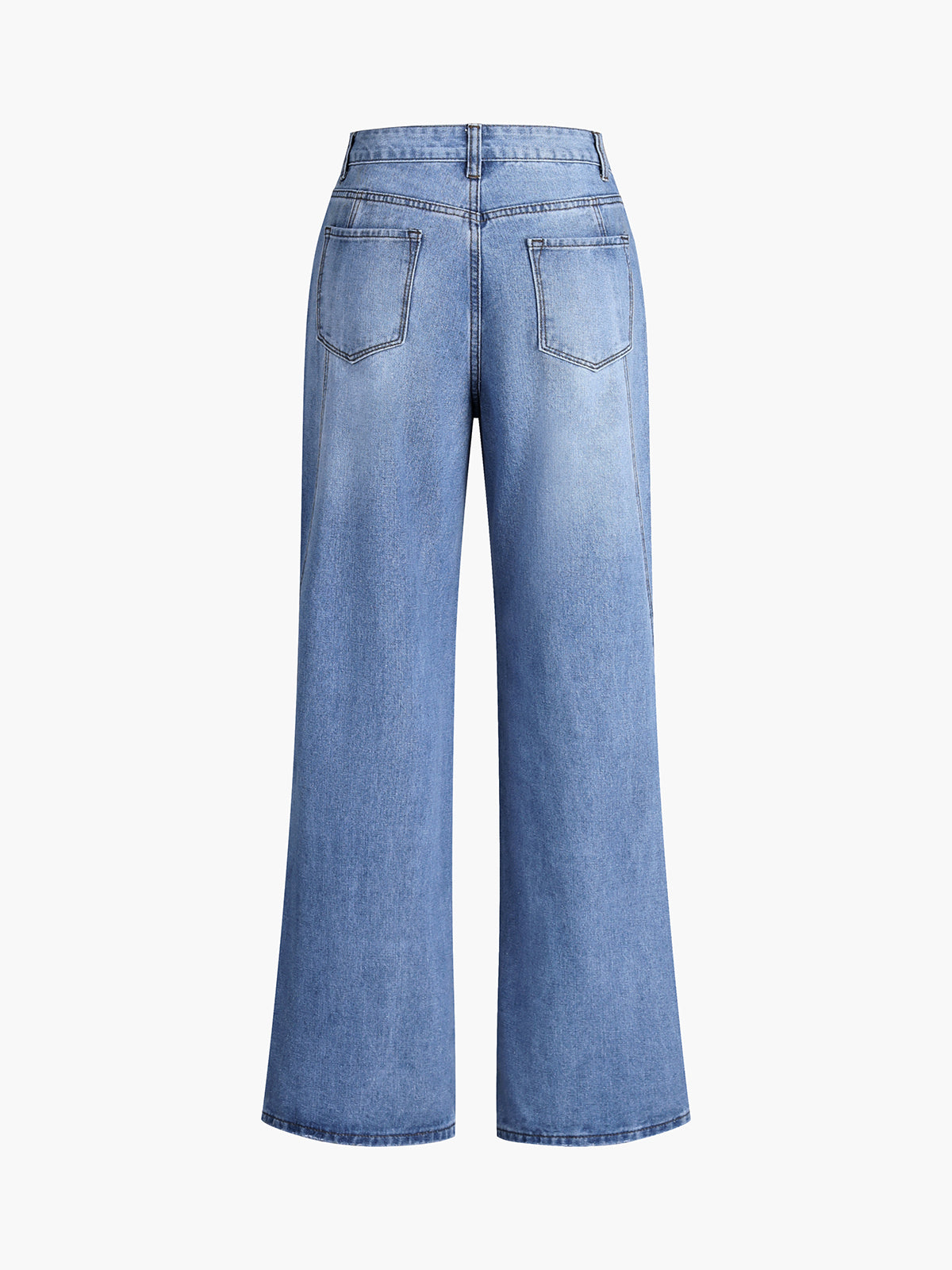 Plunora - Vintage Denim Rechte Broek