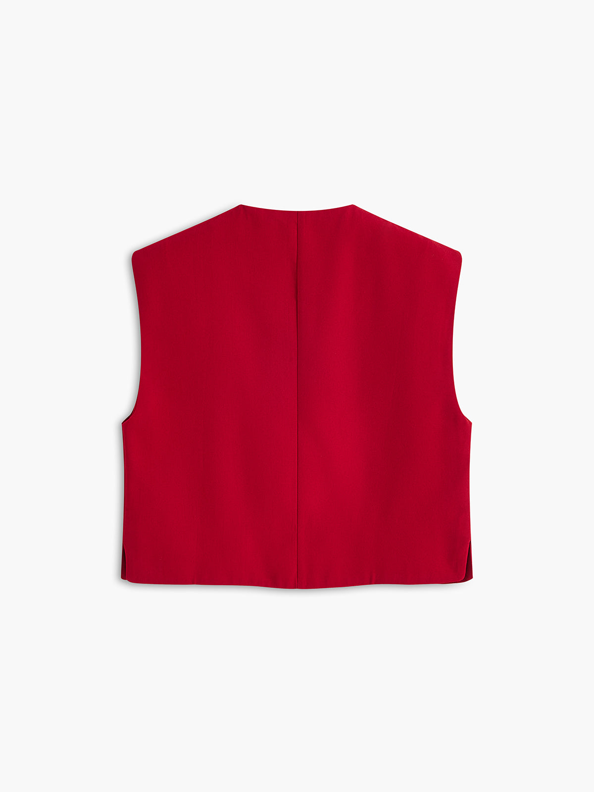 Plunora - Casual Mouwloos Knoopvest