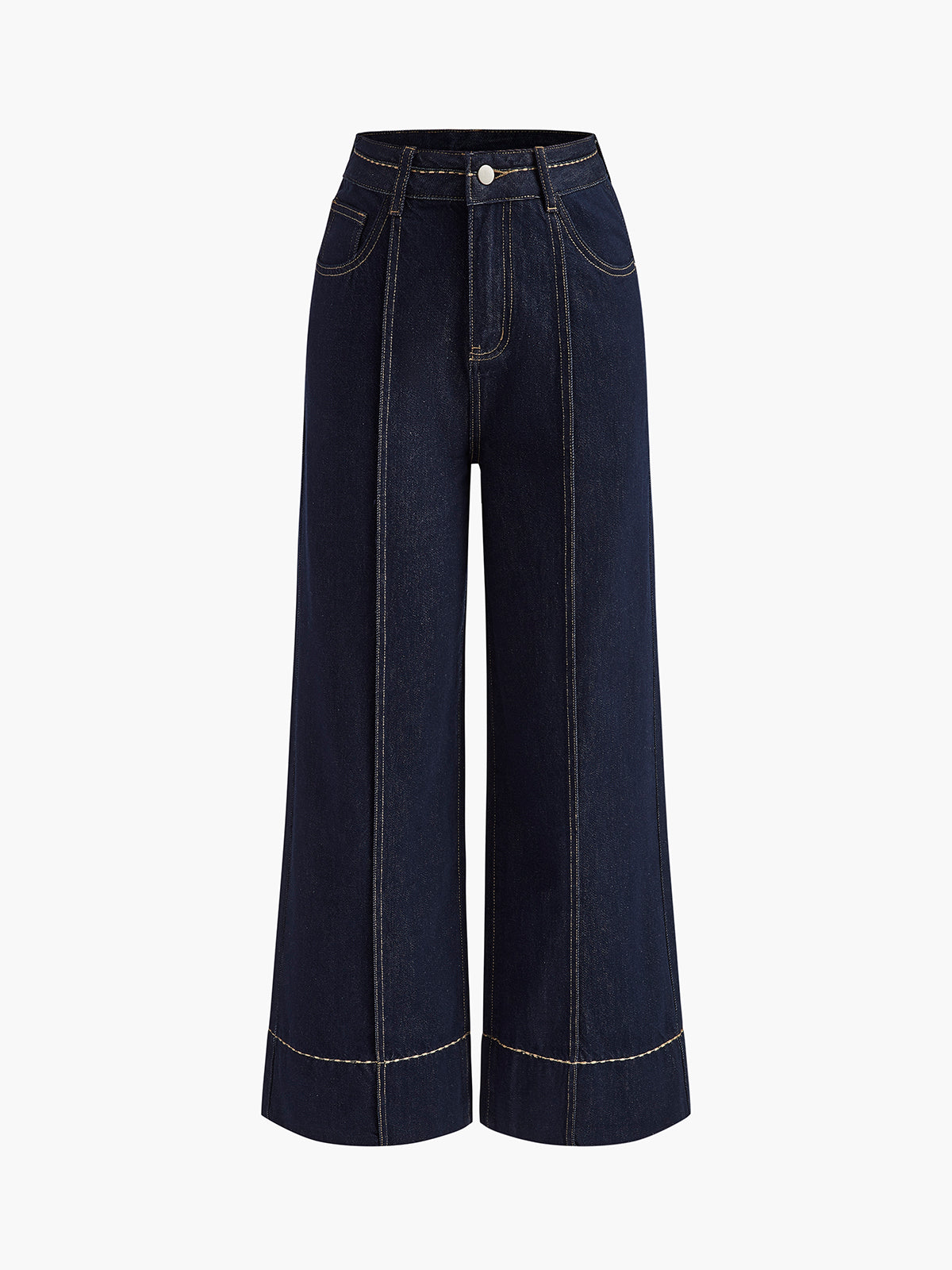 Plunora - Wide Leg Denim Jeans