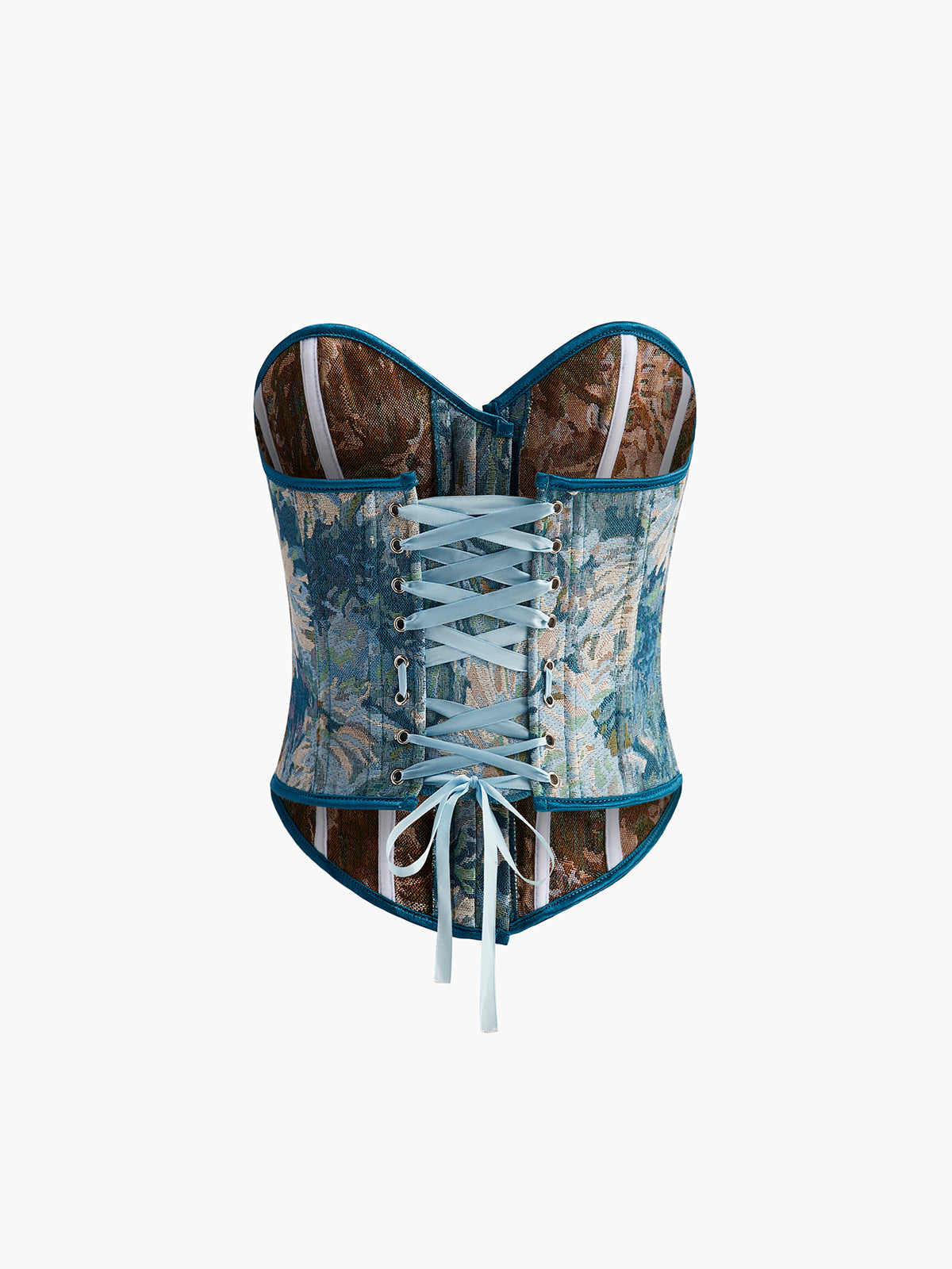 Plunora - Romantic Drawstring Sweetheart Corset