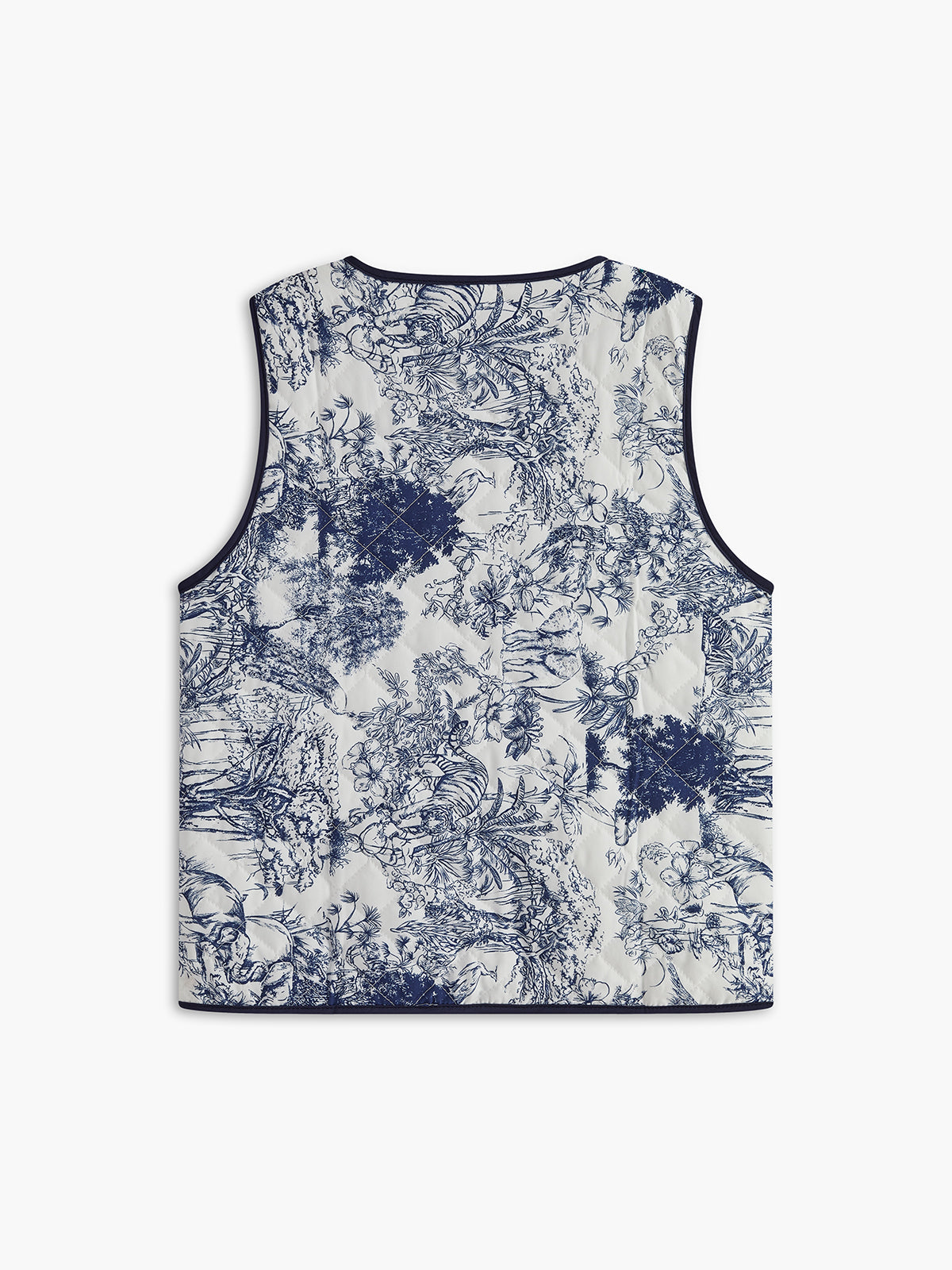 Plunora - Boheme Printed Pockets Vest