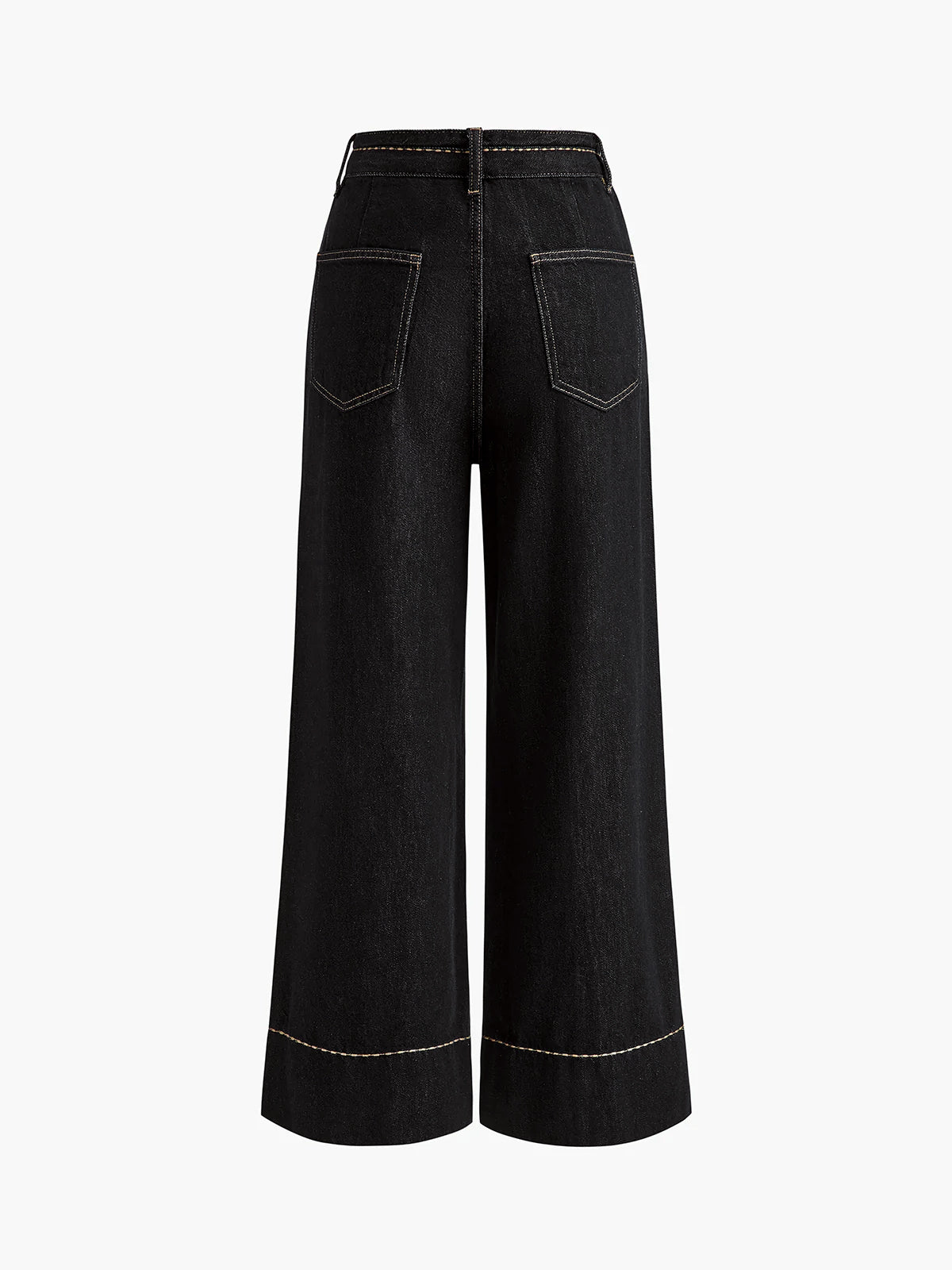 Plunora - Wide Leg Denim Jeans