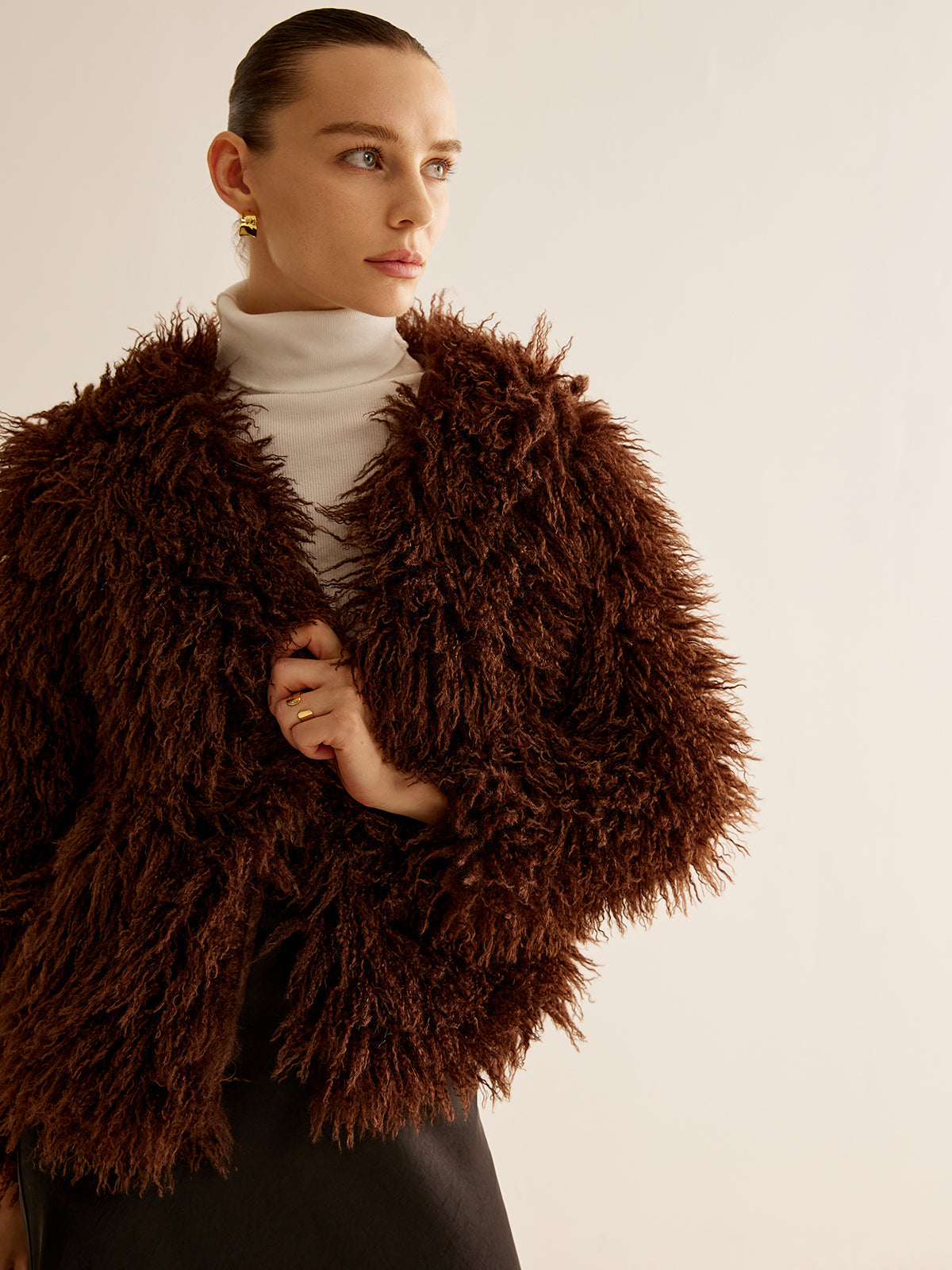 Plunora - Essentiële Dames Faux Fur Jas