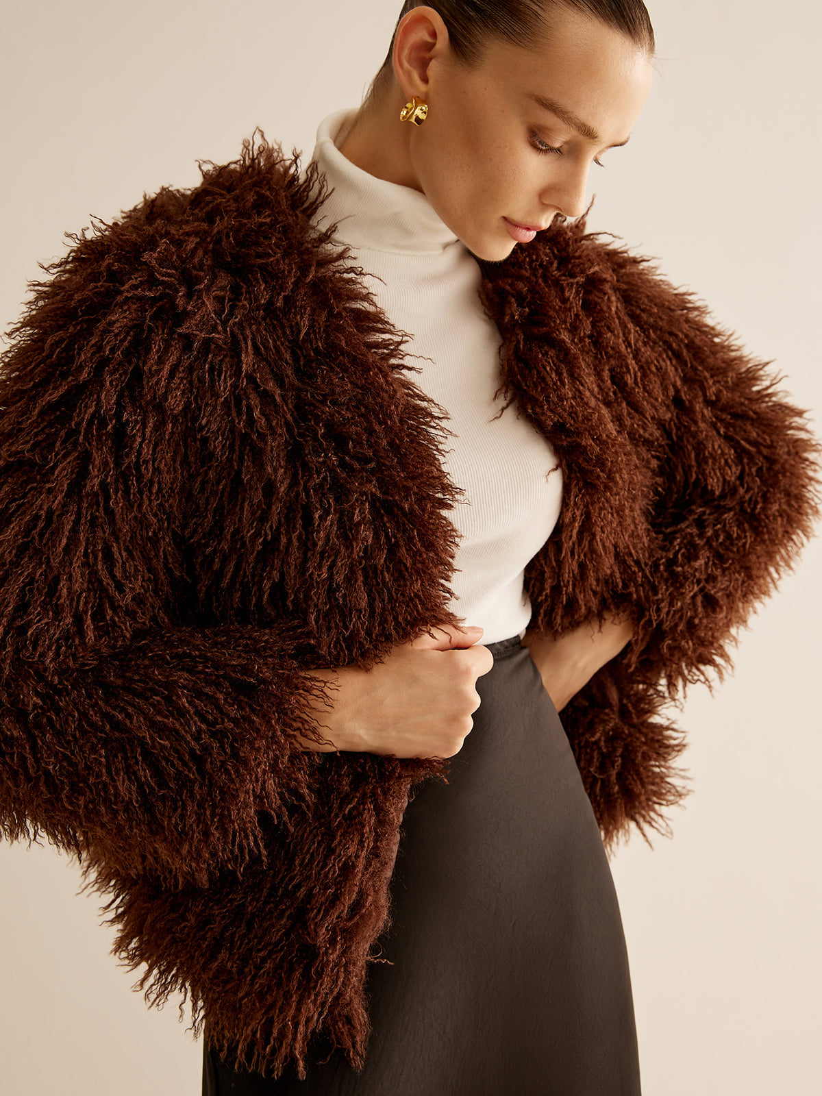 Plunora - Essentiële Dames Faux Fur Jas