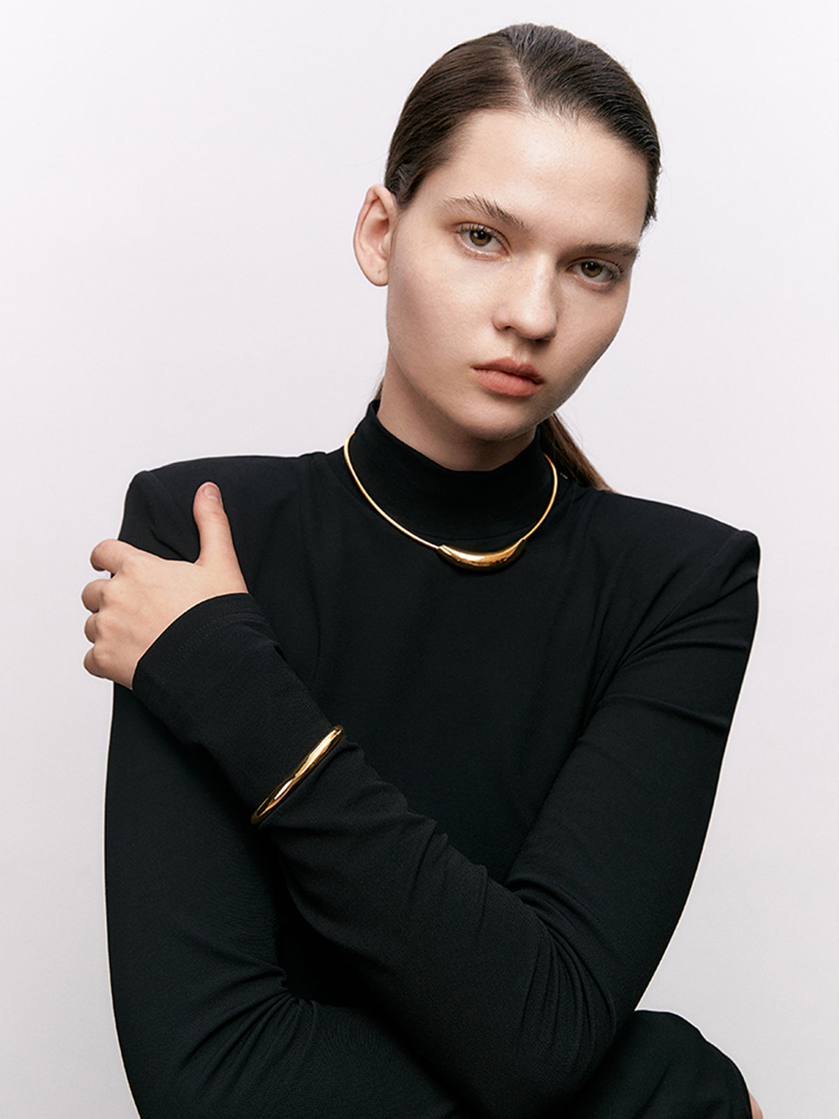 Plunora - Chic O-Ring Choker Ketting