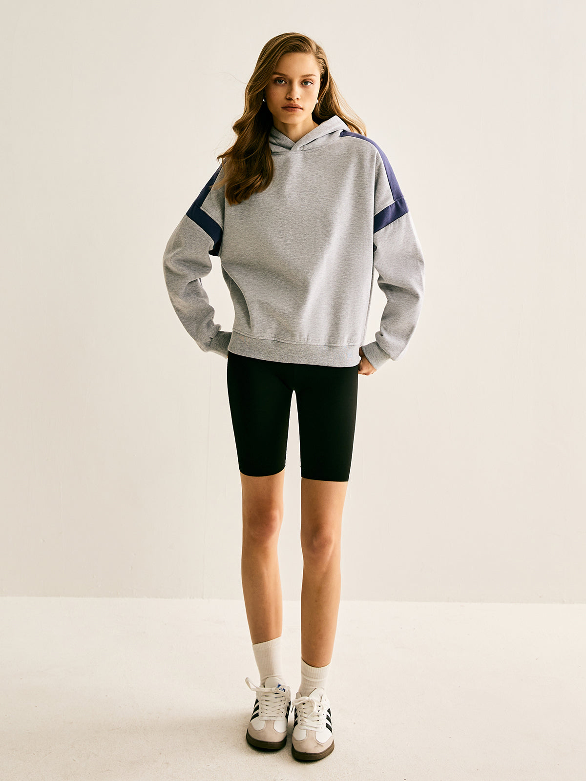 Plunora - Athleisure Kleurblok Hoodie