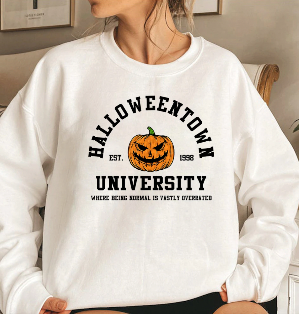 Plunora - Halloween University Sweater