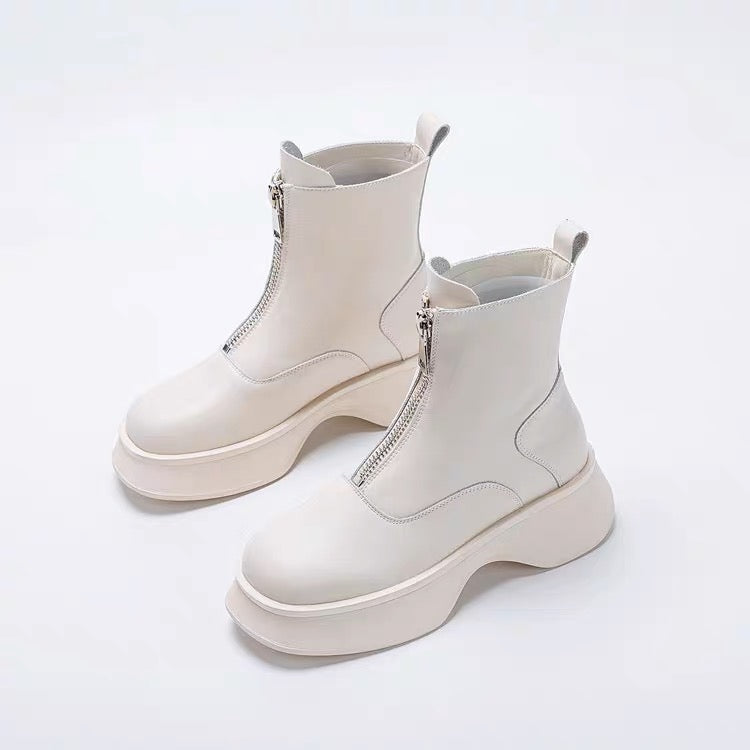 Plunora - Leren boots dames