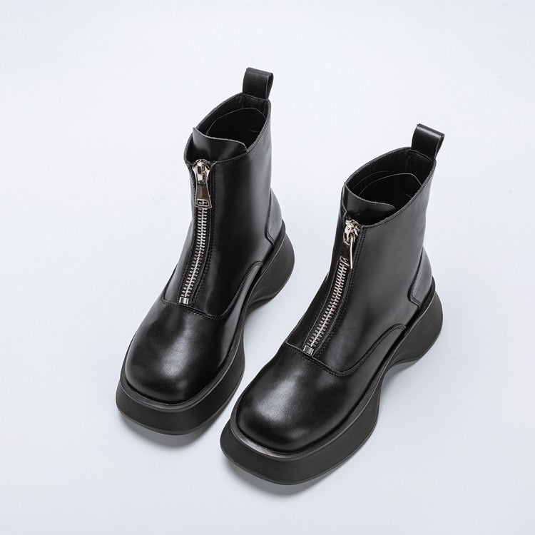 Plunora - Leren boots dames