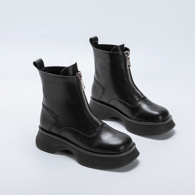 Plunora - Leren boots dames