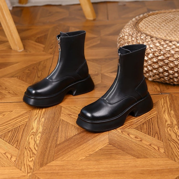 Plunora - Leren boots dames