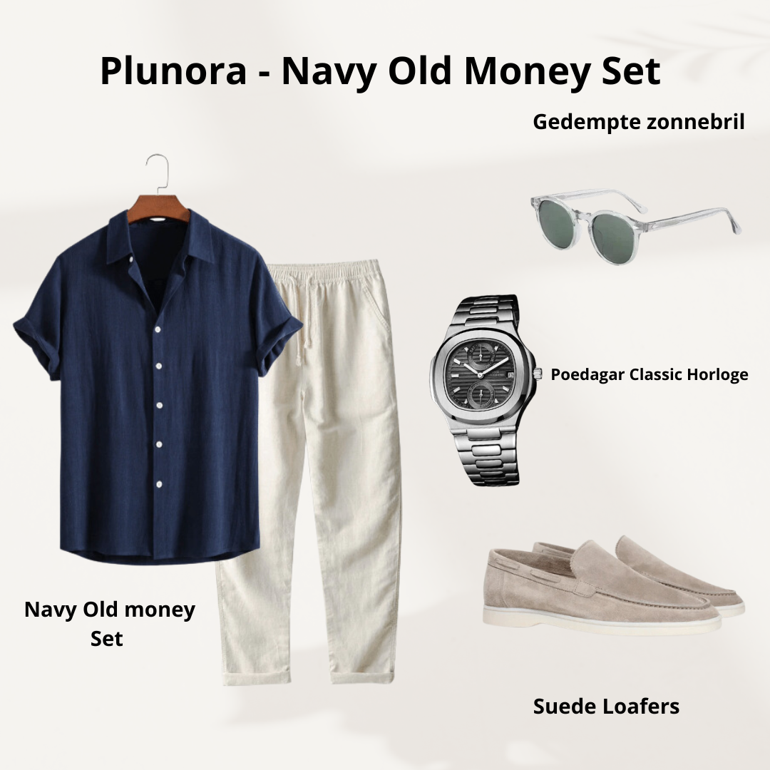 Plunora - Old Money Navy Set