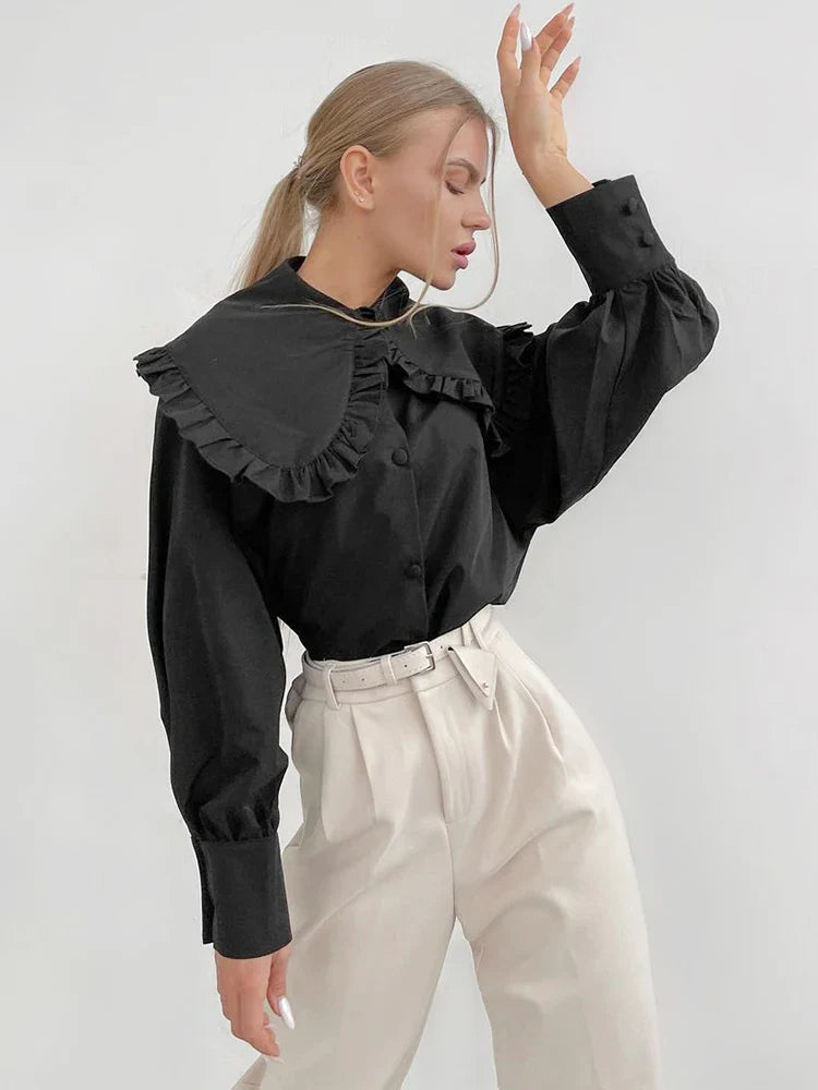 Plunora - Blouse Met Ruches