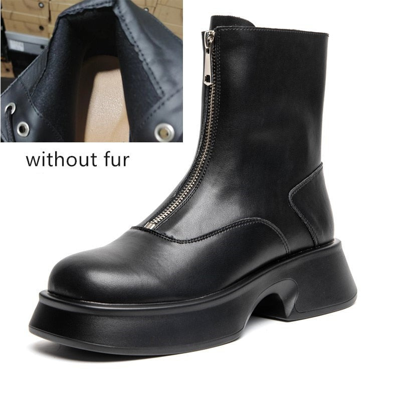 Plunora - Leren boots dames