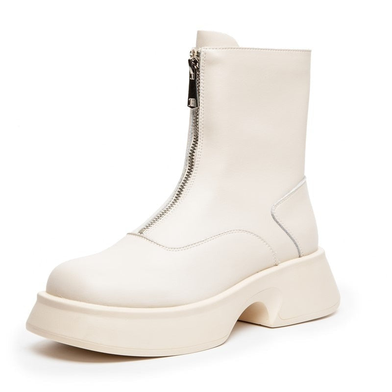 Plunora - Leren boots dames