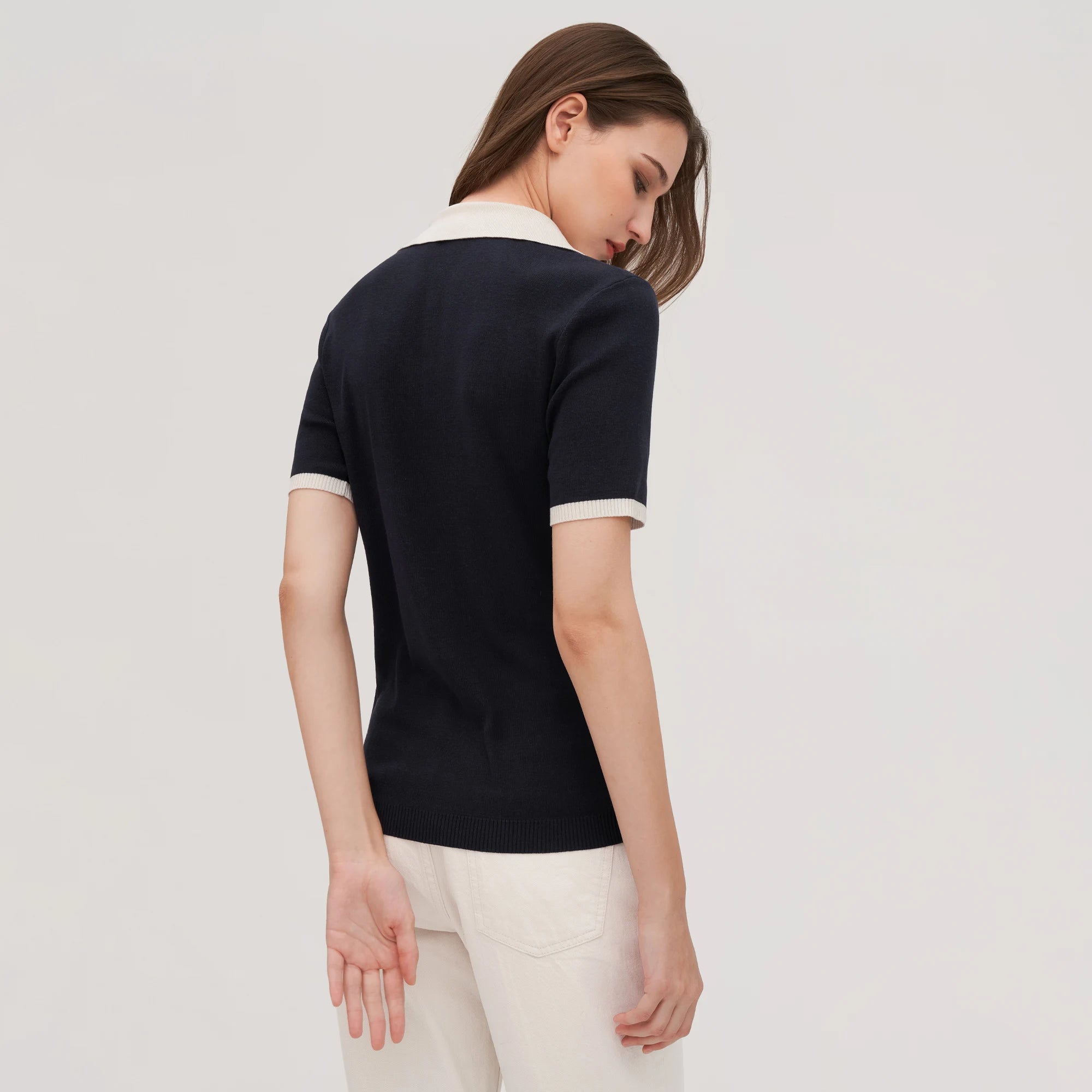 Plunora - Klassiek Navy Poloshirt