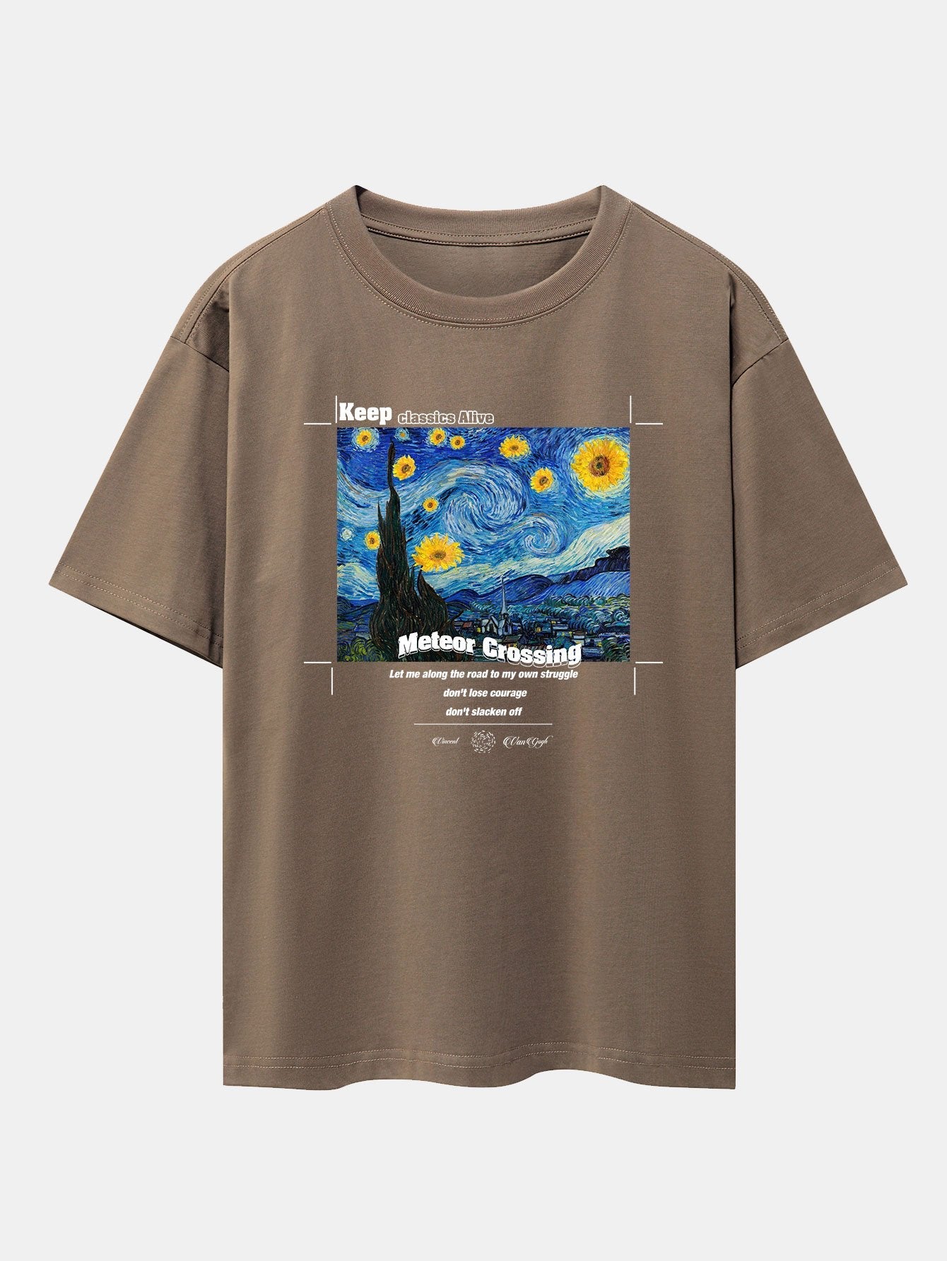 Plunora - Abstract Painting Print Oversized T-Shirt