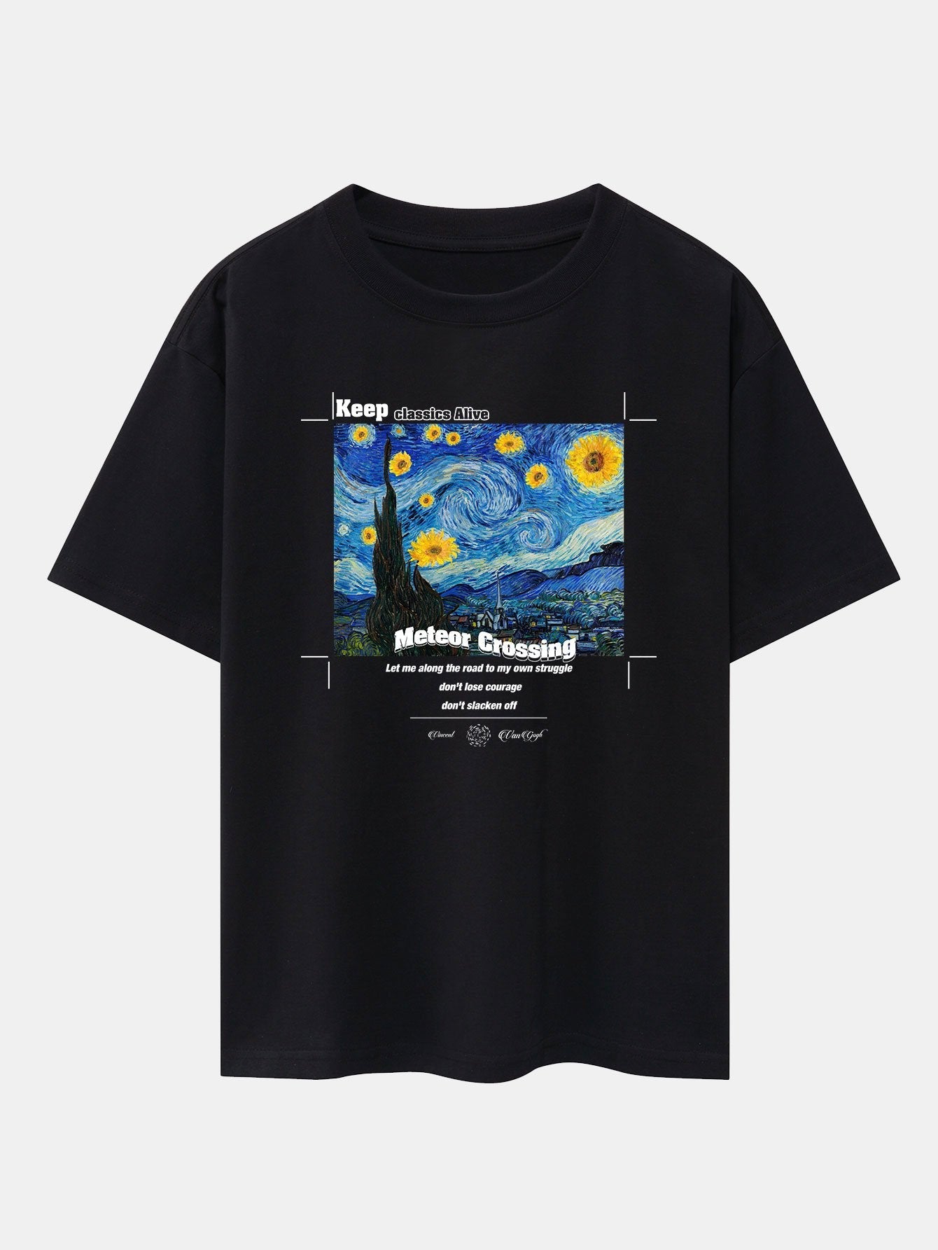 Plunora - Abstract Painting Print Oversized T-Shirt