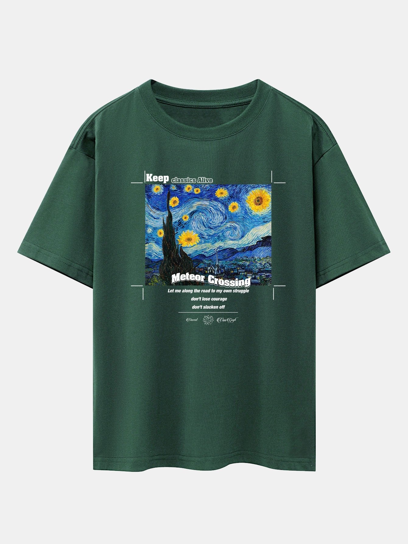 Plunora - Abstract Painting Print Oversized T-Shirt