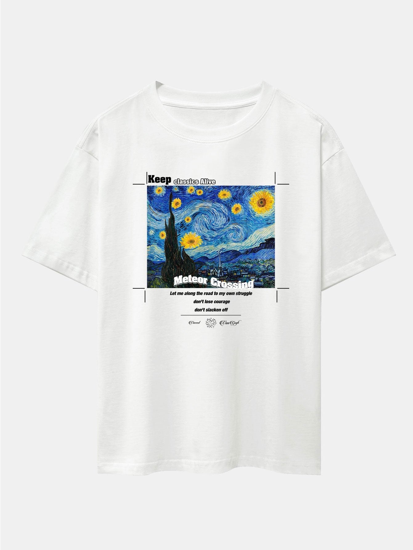 Plunora - Abstract Painting Print Oversized T-Shirt