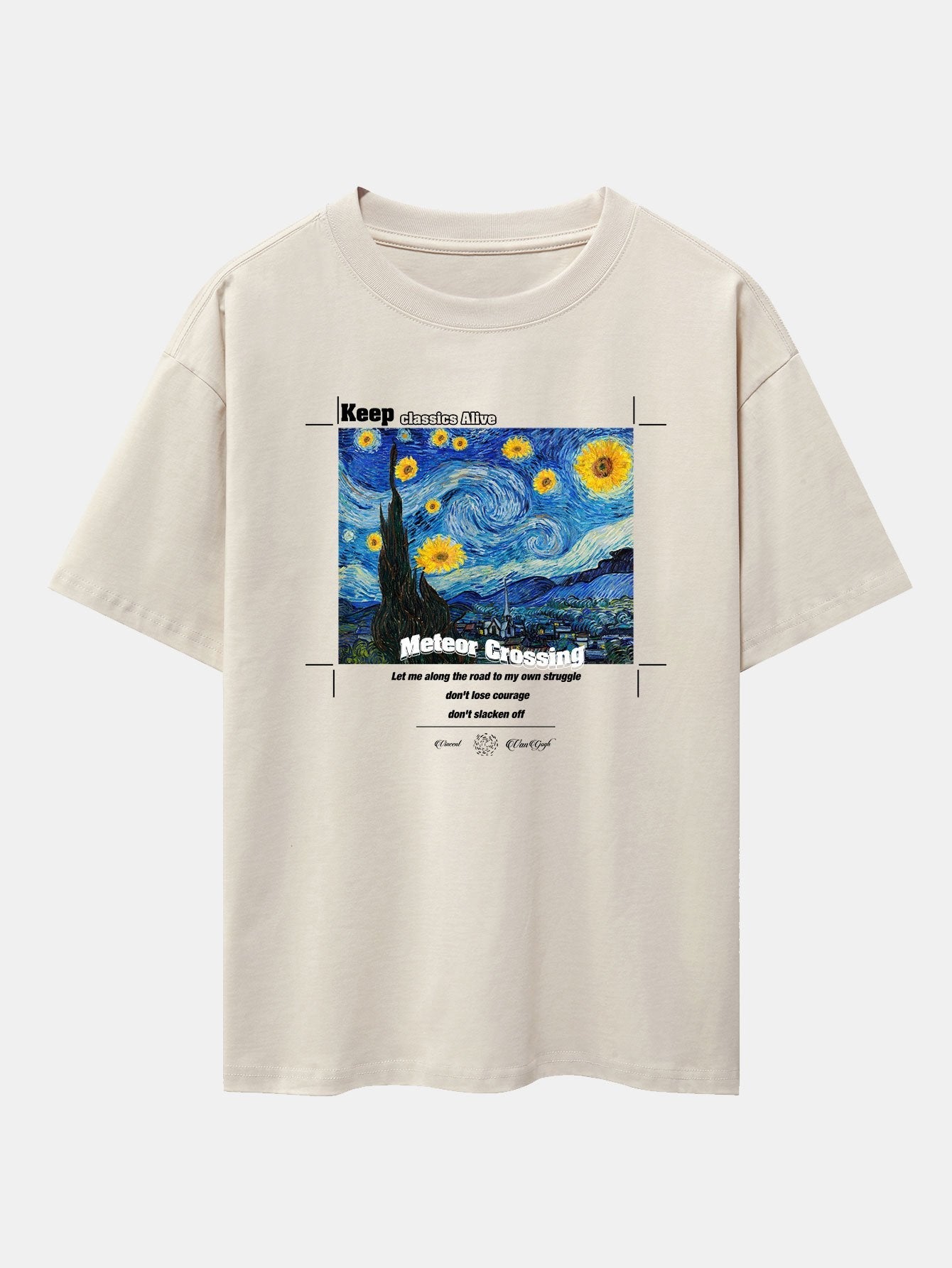 Plunora - Abstract Painting Print Oversized T-Shirt