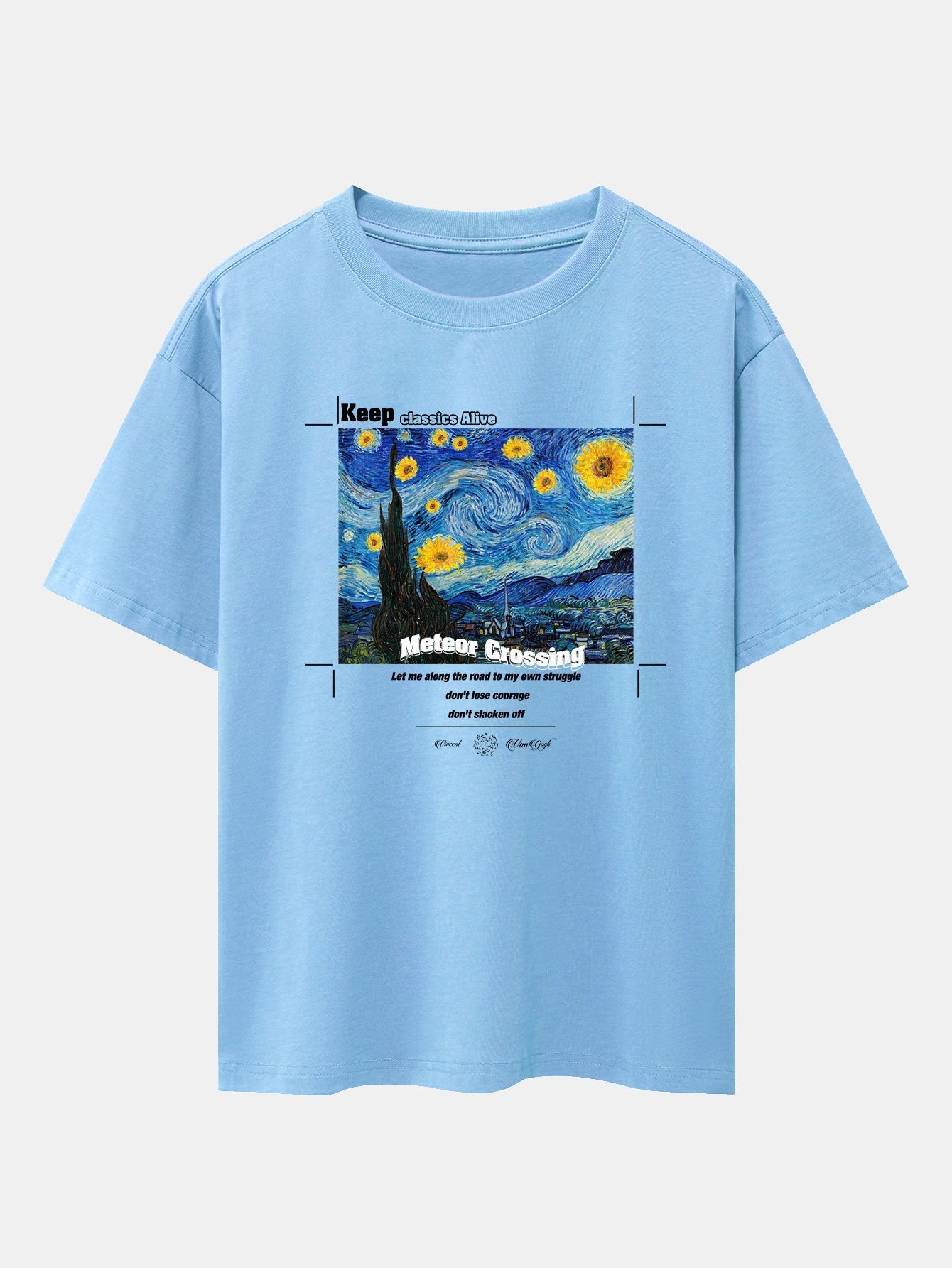 Plunora - Abstract Painting Print Oversized T-Shirt