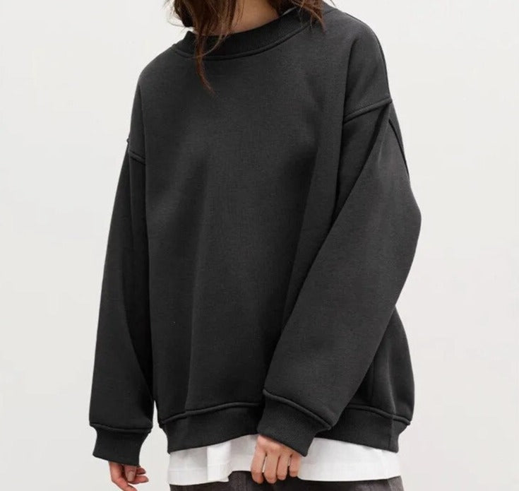 Plunora - Stijlvolle oversized basis trui