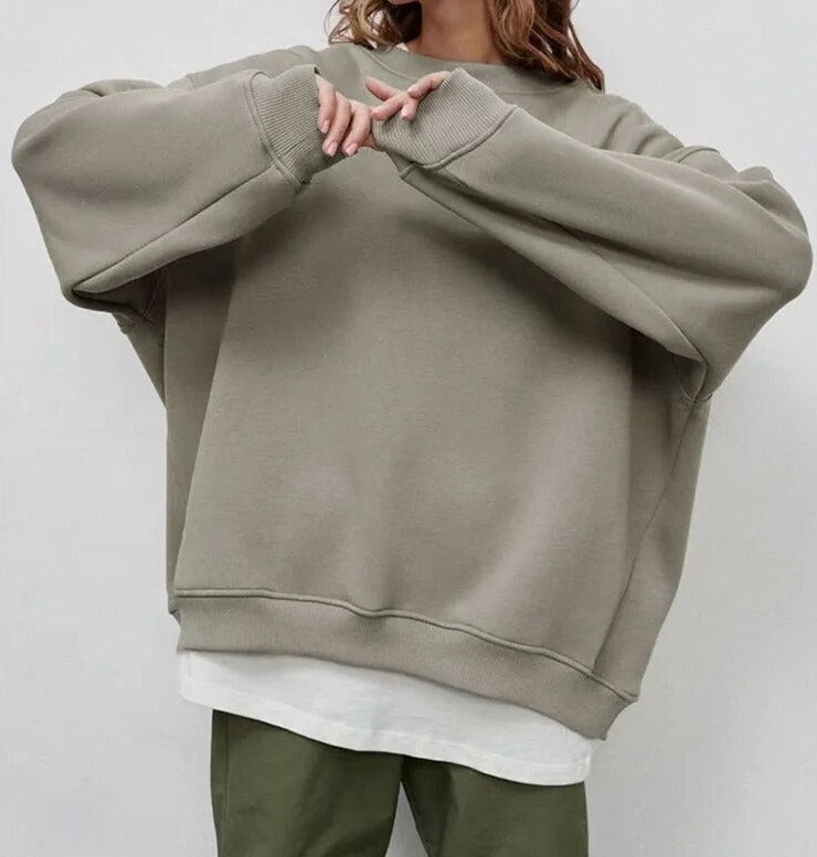 Plunora - Stijlvolle oversized basis trui