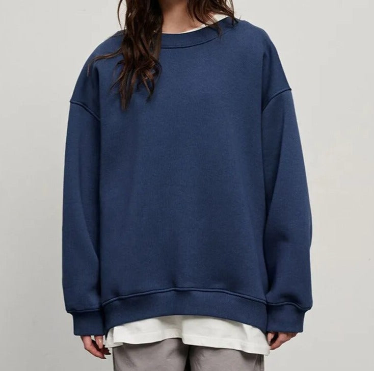 Plunora - Stijlvolle oversized basis trui