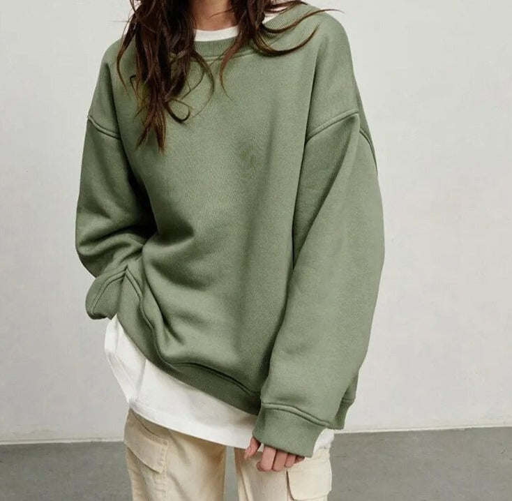 Plunora - Stijlvolle oversized basis trui